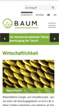 Mobile Screenshot of baumgroup.de